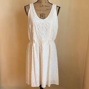 Maurice’s Plus Size White Lace Sundress